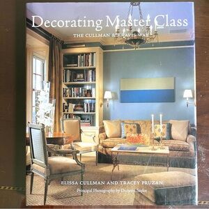 ELISSA CULLMAN Book ‘Decorating Master Class’ Design Decorator Coffee Table Book